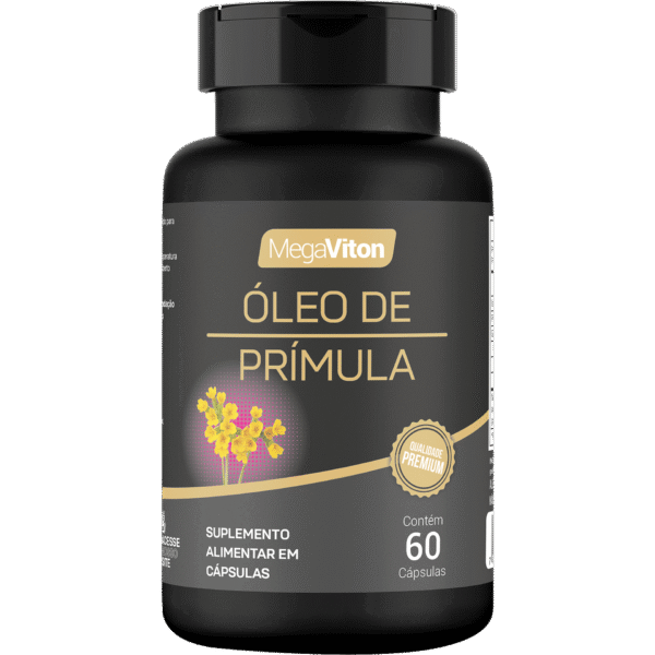 Óleo de Prímula - 60 cáps - Megaviton