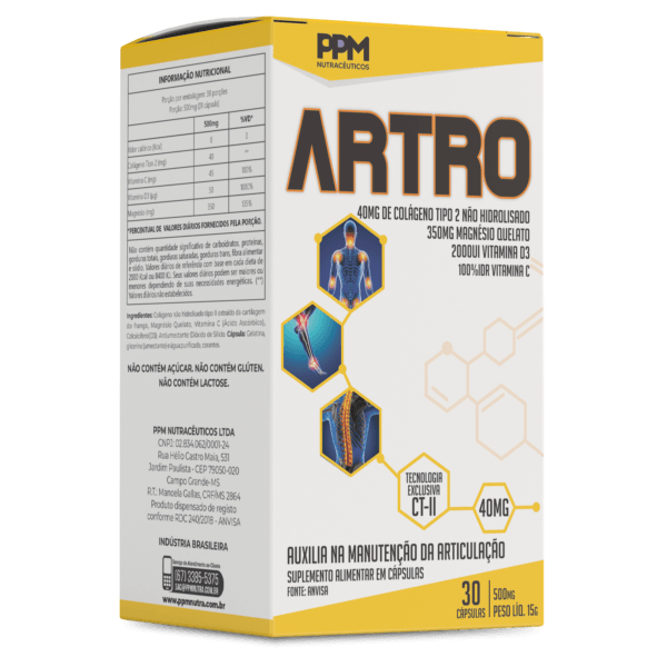 Artro - 30 cáps - PPM Nutra
