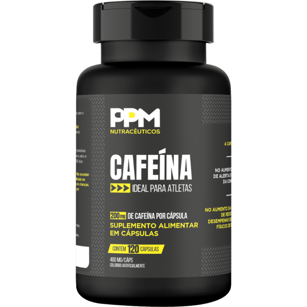 Cafeína - 120 cáps - PPM Nutra