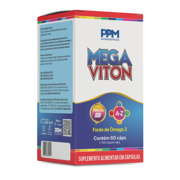 Mega Viton - 60 cáps softgel - PPM Nutra