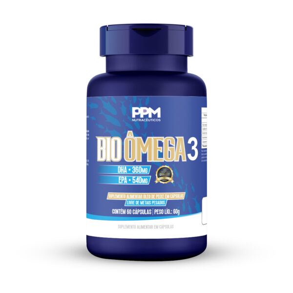 Bio Ômega3 - 60 cáps - PPM Nutra